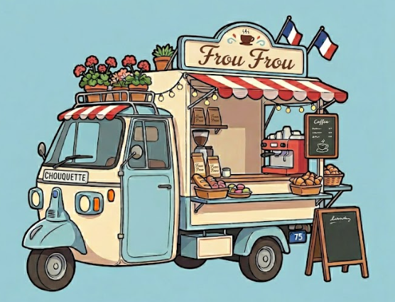 Chouquette Parisian Coffee Truck